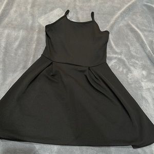 black comfy dress